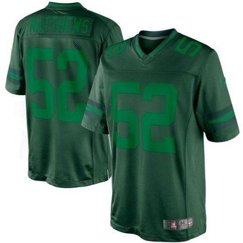Jerseys Factory Cheap Nike Packers #52 Clay Matthews Green Men's