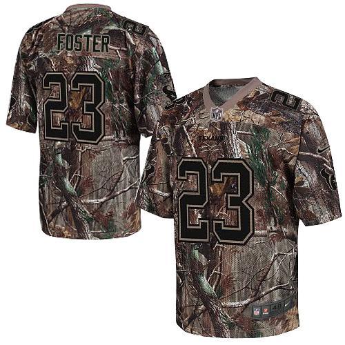 Jerseys Factory Cheap Nike Texans #23 Arian Foster Camo Men's Em