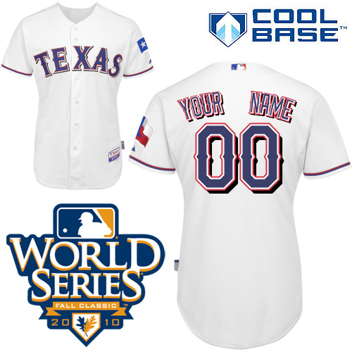 Jerseys Factory Cheap Rangers Customized Authentic White Cool Ba