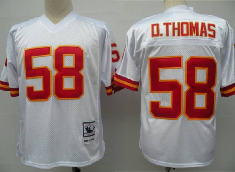 Jerseys Factory Cheap Mitchell And Ness Chiefs #58 Derrick Thoma