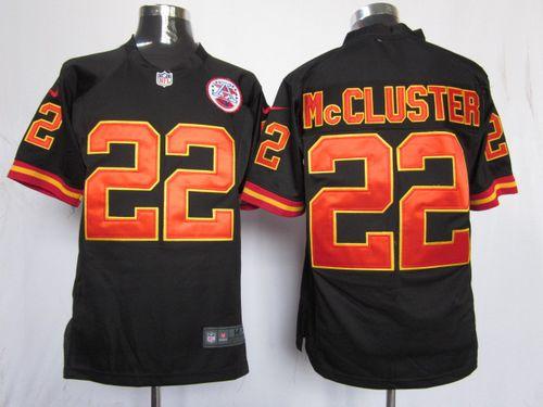 Jerseys Factory Cheap Nike Chiefs #22 Dexter McCluster Black Alt