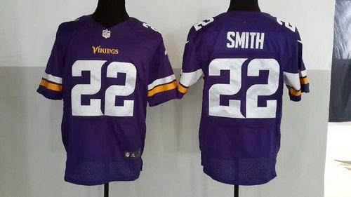 Jerseys Factory Cheap Nike Vikings #22 Harrison Smith Purple Tea