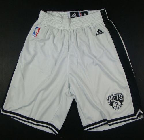 Jerseys Factory Cheap Brooklyn Nets White NBA Shorts