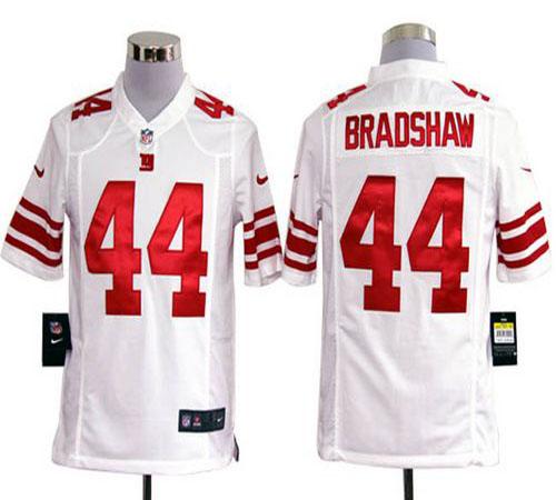 Jerseys Factory Cheap Nike Giants #44 Ahmad Bradshaw White Men's