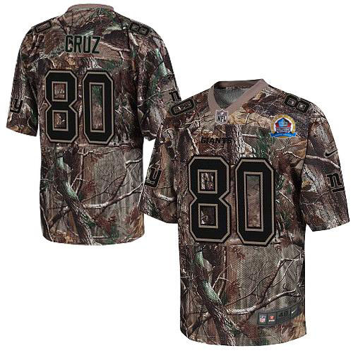 Jerseys Factory Cheap Nike Giants #80 Victor Cruz Camo With Hall