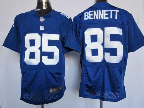 Jerseys Factory Cheap Nike Giants #85 Martellus Bennett Royal Bl