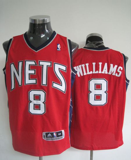 Jerseys Factory Cheap Nets #8 Deron Williams Black Road Revoluti