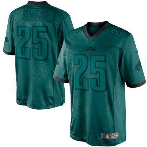 Jerseys Factory Cheap Nike Eagles #25 LeSean McCoy Midnight Gree