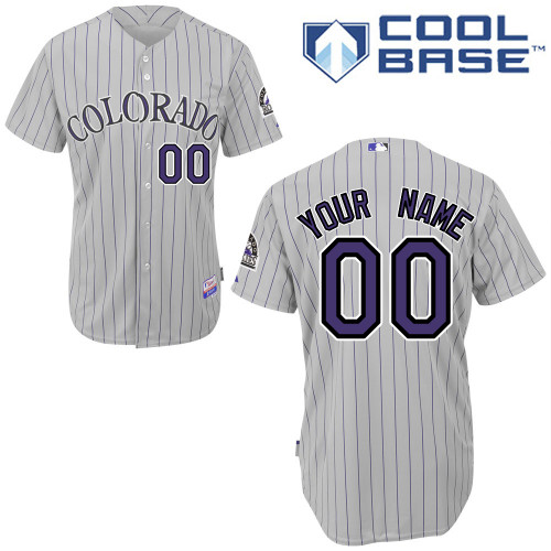 Jerseys Factory Cheap Rockies Personalized Authentic White Baseb