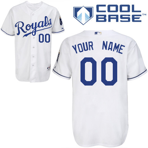 Jerseys Factory Cheap Royals Personalized Authentic White Cool B