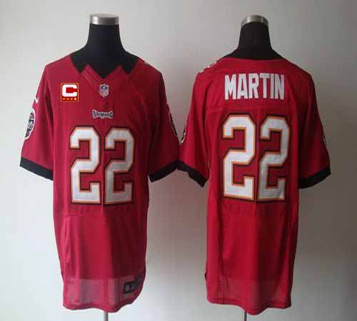 Jerseys Factory Cheap Nike Buccaneers #22 Doug Martin Red Team C