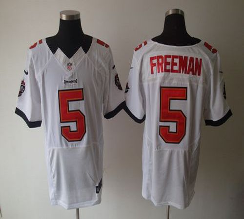 Jerseys Factory Cheap Nike Buccaneers #5 Josh Freeman White Men'